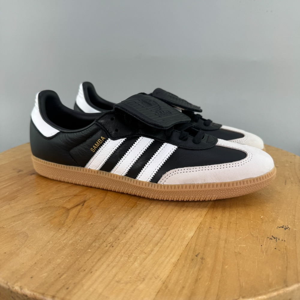 adidas Samba LT Womens Size 10.5 Shoes Sneakers Black White Gum NEW